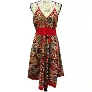 Jackpot Floral Women’s Midi Dress Size Medium